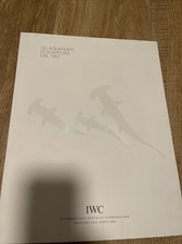 Iwc manuale booklet usato  Eboli