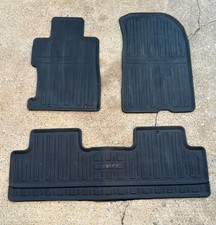 Tapetes de assoalho de borracha 06-11 Honda Civic OEM todas as estações climáticas preto 2006 FA5 FG2 comprar usado  Enviando para Brazil