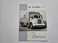 Atkinson truck sales for sale  NUNEATON