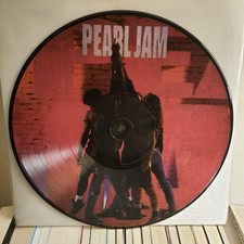 PEARL JAM - TEN PICTURE DISC LP VINYL BRAZILIAN PRESSING EX GRUNGE EDDIE VEDDER, usado comprar usado  Enviando para Brazil