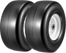 Roda de pneus de cortador de grama 13x6.50-6 plana livre giro zero, com buchas de ferro sinterizado 5/8" comprar usado  Enviando para Brazil