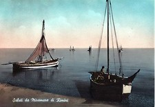 Cartolina 1961 saluti usato  Biella