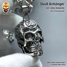 Skull anhänger edelstahl gebraucht kaufen  München