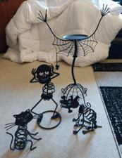 Partylite halloween skeletons for sale  Derby