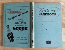 Autocar handbook 19th for sale  WISBECH