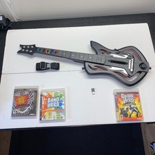 Pacote Guitar Hero Warriors of Rock PS4 PS3 com 3 jogos GH3 Legends World Tour comprar usado  Enviando para Brazil
