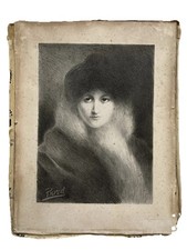 Dessin ancien portrait d'occasion  Albi