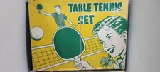 Musgo de metal perfeito estado. Kit de tênis de mesa vintage feito nos EUA! Rede, bola, 4 pás comprar usado  Enviando para Brazil