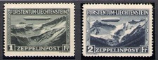 1931 liechtenstein aerea usato  Milano