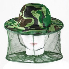 Usado, Mosquito ao ar livre Bug Insect Bee Resistência Net Mesh Head Face Protector Chapéu Cap  comprar usado  Enviando para Brazil