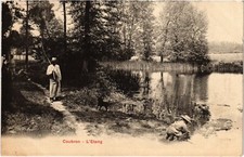 Old postcard coubron d'occasion  Expédié en Belgium