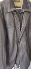 Parka cuir marron d'occasion  Rouen-