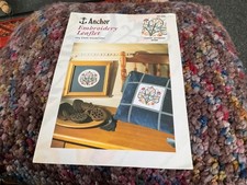 Anchor embroidery leaflet for sale  STOWMARKET
