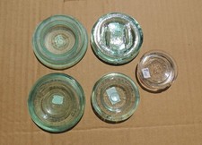 Five glass lids for sale  Kevil