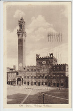 1933 - ANTICA CARTOLINA DI SIENA - PALAZZO PUBBLICO - FORMATO PICCOLO comprar usado  Enviando para Brazil