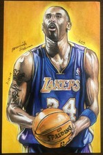 Kobe bryant painting for sale  Coeur D Alene