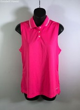 Blusa feminina NIKE rosa sem mangas botão - Tamanho M, usado comprar usado  Enviando para Brazil
