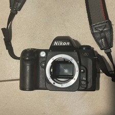 Cámara analógica Nikon N80 F-80 35mm película SLR NO funciona piezas reparación LEER segunda mano  Embacar hacia Mexico