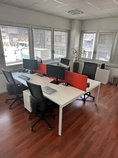 Scrivania quadrupla ufficio usato  Fiumicino