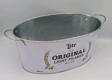 Balde balde de gelo Miller Lite cerveja "The Original Light Pilsner" alumínio comprar usado  Enviando para Brazil