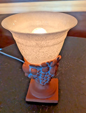 Tischleuchte fuß terracotta gebraucht kaufen  Halstenbek