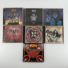 KISS 7 CD Lot (Hotter Than Hell, Sonic Boom, Destroyer, Rock and Roll, & More) comprar usado  Enviando para Brazil