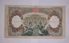 Banconota italiana 5000 usato  Italia