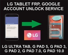 Tablet Lg Unlock, Go, Lg Ultra Tab, G Pad 5, G Pad 3, G Pad 2, G Pad 7.0 comprar usado  Enviando para Brazil