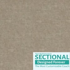 Conjunto de Capa de Assento Profunda Crossweave Natural - Modelo de Chão, Durável - Sofá Seccional comprar usado  Enviando para Brazil
