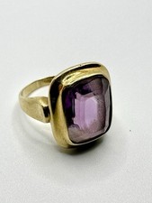Goldring 585er amethyst gebraucht kaufen  Aschersleben