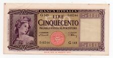 500 lire ornata usato  Italia
