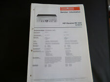 Riginal service manual gebraucht kaufen  Hohenstein