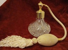 Vintage glass scent for sale  CHESTERFIELD