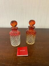 Flacons bambou cristal d'occasion  Baccarat