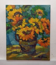 Dipinto girasoli quadro usato  Vodo Cadore