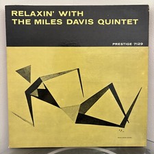 MILES DAVIS QUINTET Relaxin LP Prestige 7128 EARLY US DG MONO RVG PLAYS VG+ comprar usado  Enviando para Brazil