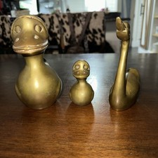 Lot brass ducks for sale  Sunbury