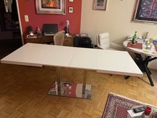 Ausziehbarer esstisch weiß gebraucht kaufen  Ismaning