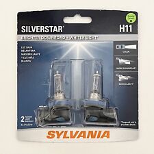 Juego de 2 bombillas de alto rendimiento Sylvania H11 SilverStar segunda mano  Embacar hacia Argentina