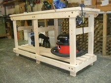 Wooden work bench for sale  HAVANT