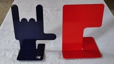 Fermalibri metallo design usato  Valdilana