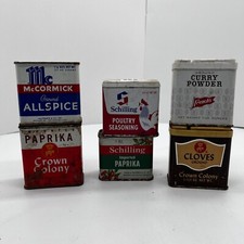 Vintage spice tins for sale  Colorado Springs