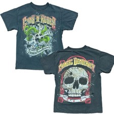Camiseta promocional vintage Guns N' Roses democracia chinesa estampa total tamanho médio comprar usado  Enviando para Brazil