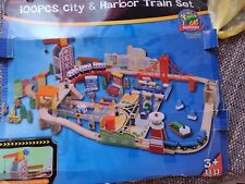 Holzeisenbahn 100pcs city gebraucht kaufen  Bad Wildungen