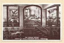 Cartão postal Striking The DINING Room FAWCETTS ROYAL PORTRUSH Hotel PORTRUSH comprar usado  Enviando para Brazil