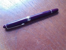 Fountain pen maroon for sale  WORCESTER