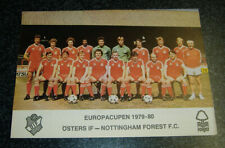 Osters nottingham forest for sale  UK