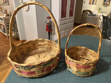 Two vintage wicker for sale  Fraziers Bottom