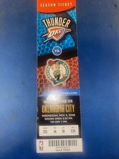 Okc thunder boston for sale  Chickasha