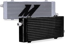 Refrigerador de óleo universal Mishimoto MMOC-SP-MBK barra de fluxo cruzado e placa, médio, preto comprar usado  Enviando para Brazil